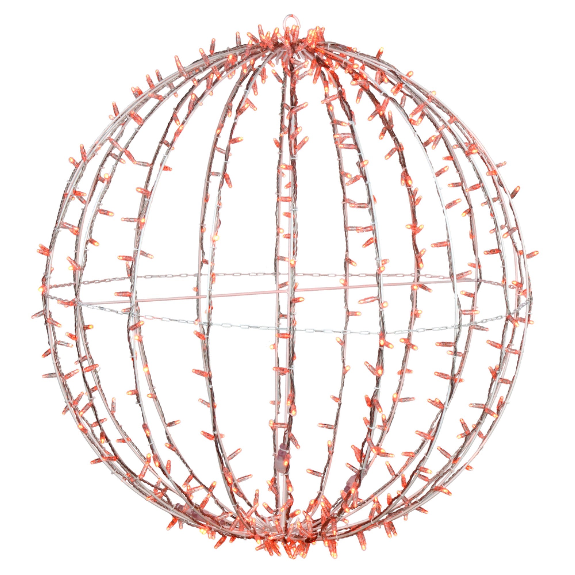 480Lt x 40” Orange Jumbo Led Sphere