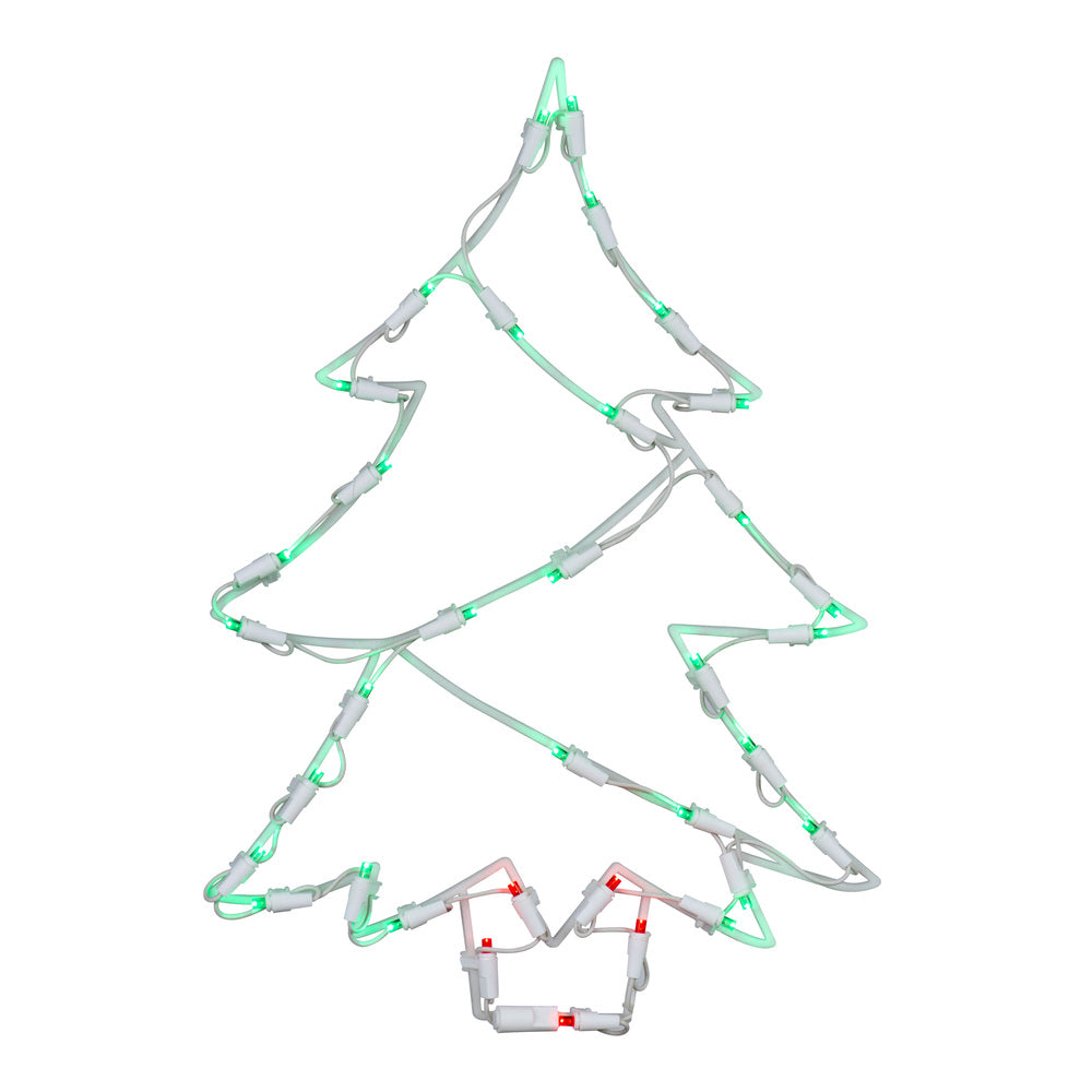 Vickerman 35Lt LEDTree Window Decor 18x12″ - X490523
