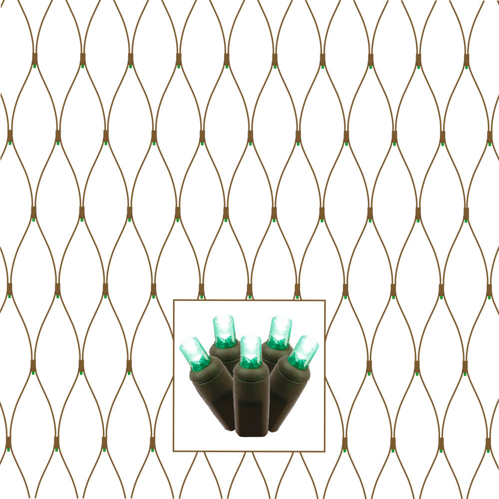 Vickerman 150Lt 2'x8' LED Green/Bw WideAngle Net - X4B2814
