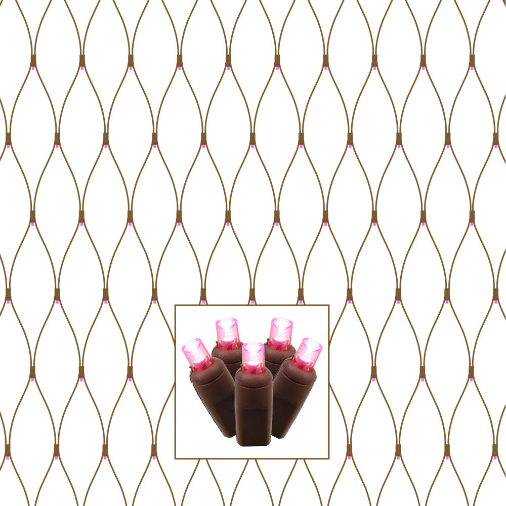 Vickerman 150Lt 2'x8' LED Pink/Bw WideAngle Net - X4B2820