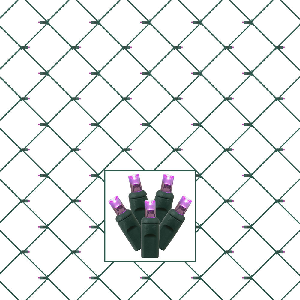 Vickerman 120Lt 4'x6' LED Purple/GW WideAngle Net - X4G4616