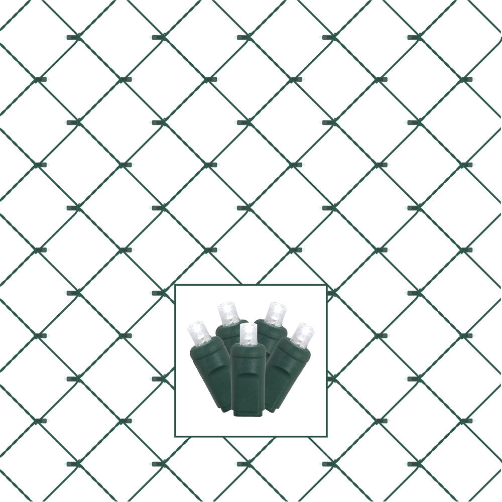 Vickerman 120Lt 4'x6' LED PureWht/GW WideAngle Net - X4G4619CSA