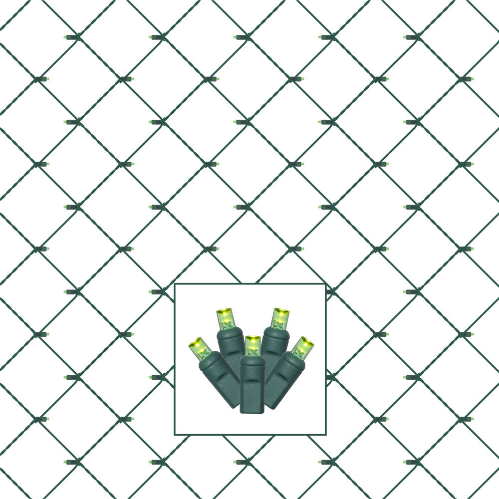 Vickerman 120Lt 4'x6' LED Lime/Gw WideAngle Net - X4G4633
