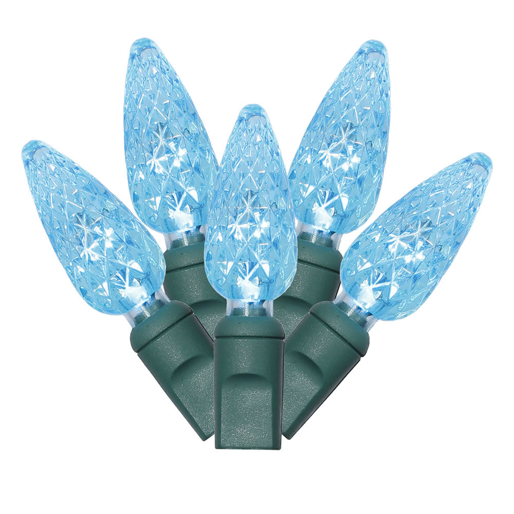 Vickerman 100Lt LED Teal/Gw C6 EC  4″x34'L - X4G8132