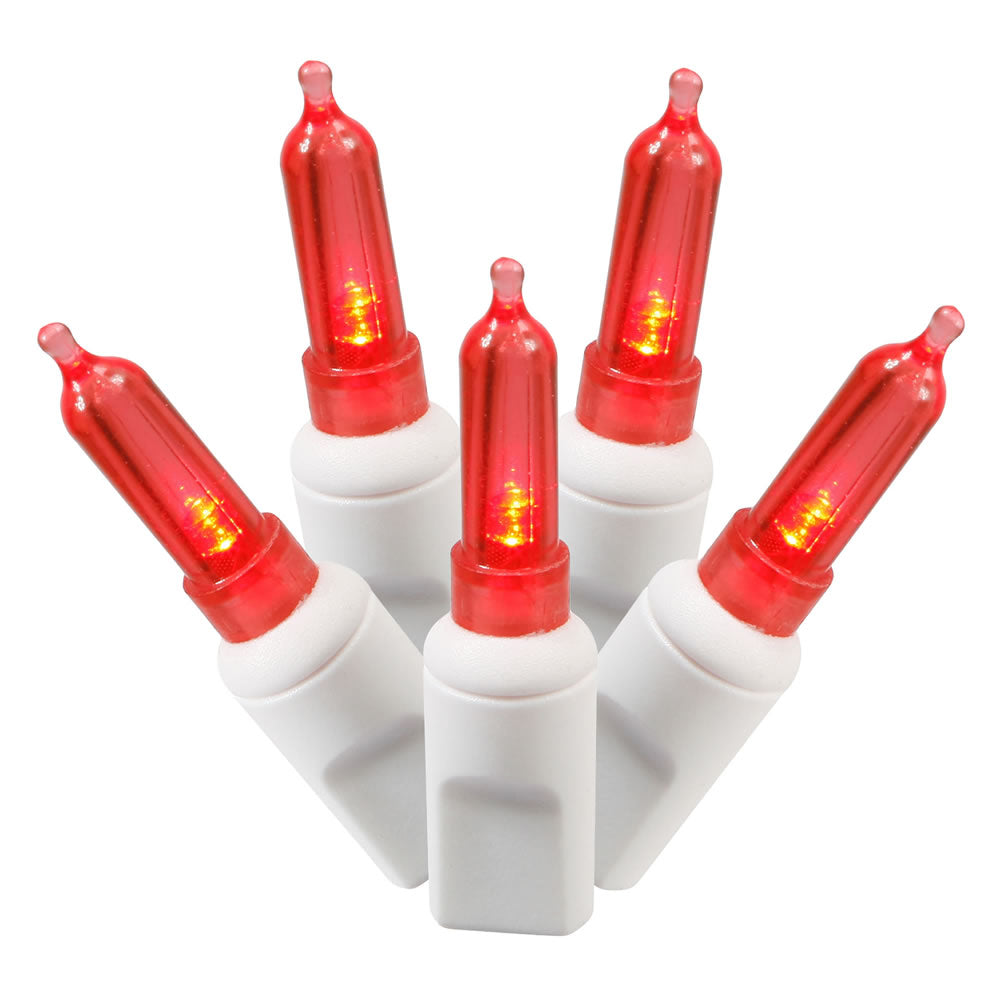 Vickerman 100Lt LED Red/WW Italian EC  4″x34'L - X4W7103