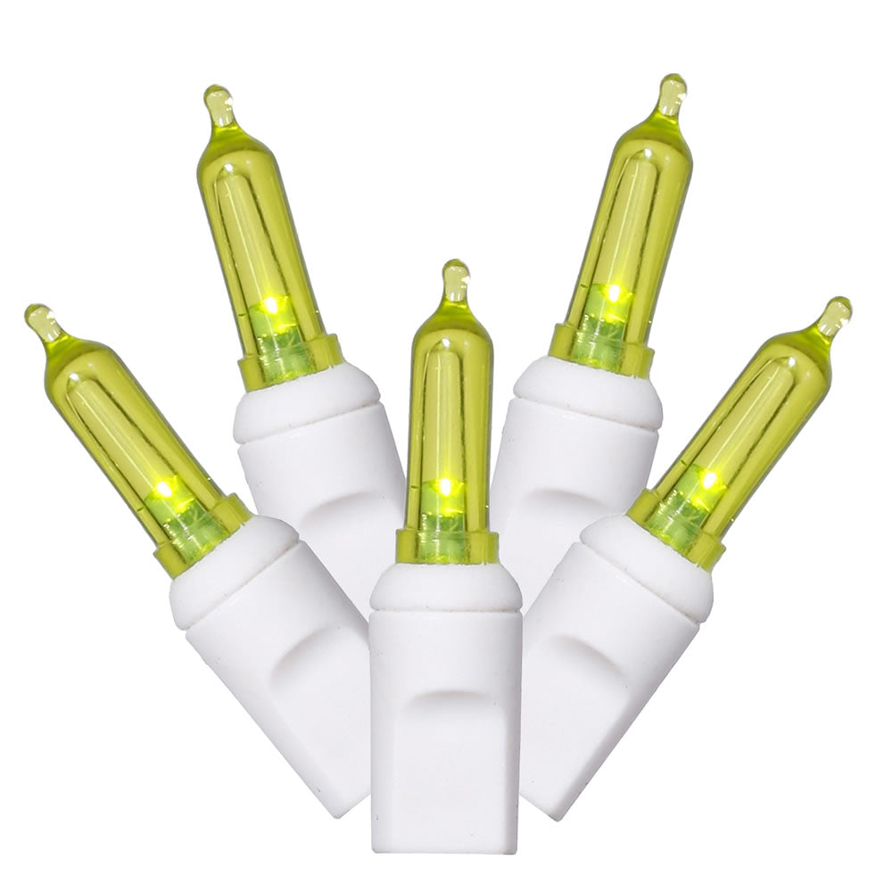 Vickerman 100Lt LED Lime/Ww Italian EC  4″x34'L - X4W7133