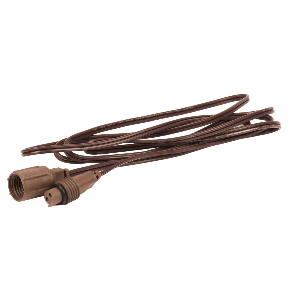 Vickerman 6' Brown Wire Coaxial Ext Cord 6/Bag - X6B6611