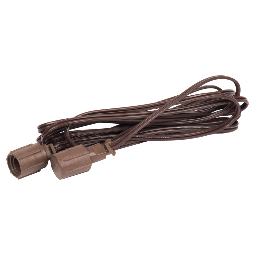 Vickerman 10' Brown Wire Coaxial Ext Cord 4/Bag - X6B6613