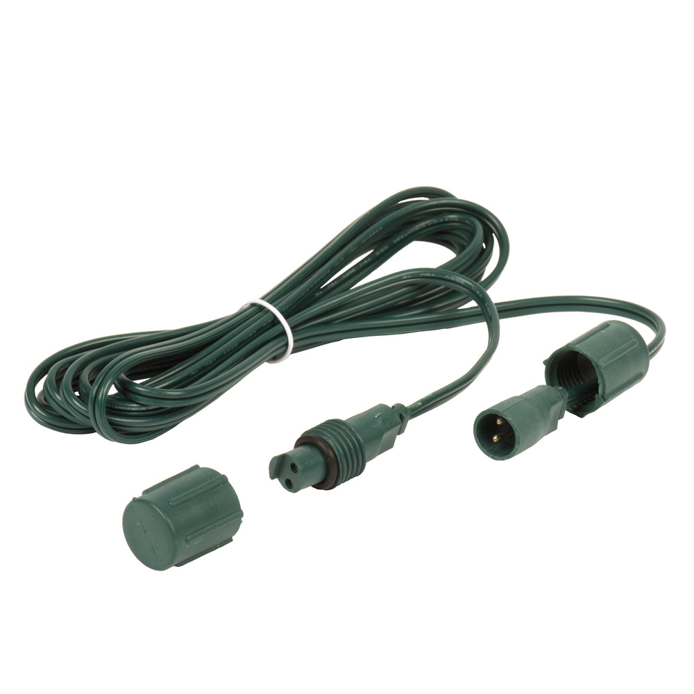 Vickerman 10' Green Wire Coaxial Ext Cord 4/Bag - X6G6613