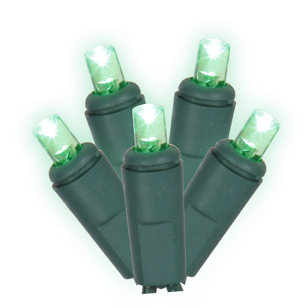 Vickerman 200Lt LED Green/Gw WA EC Set 6″Sp 100'L - X6G6804