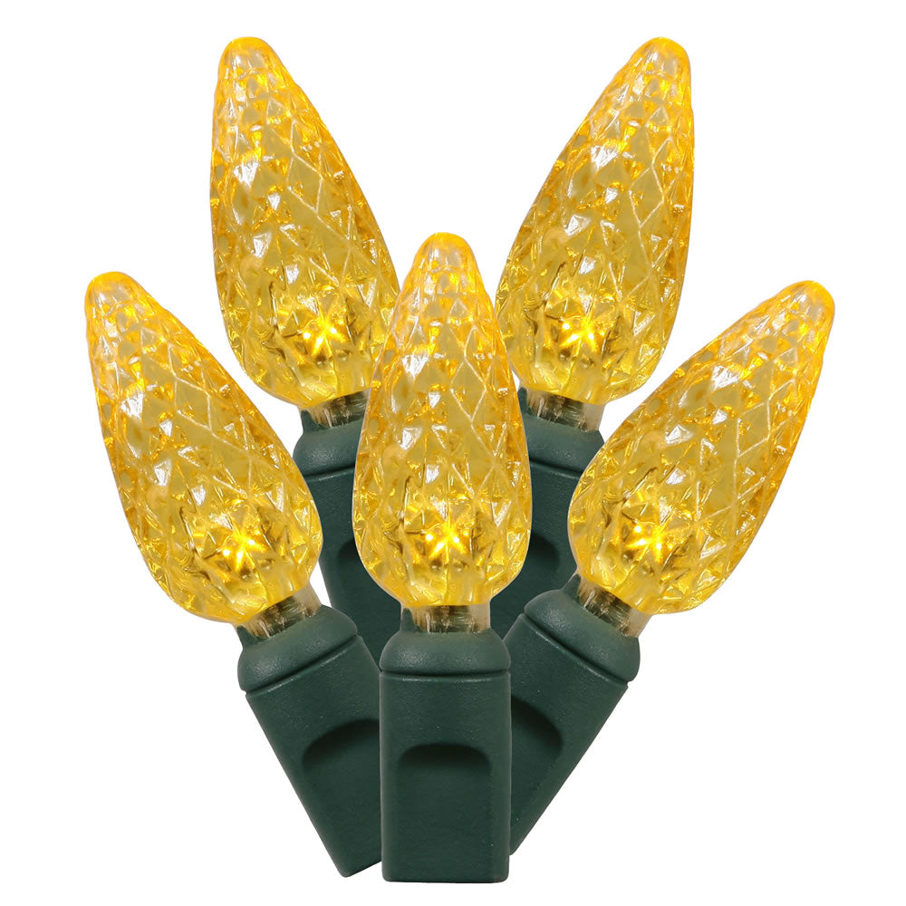 Vickerman 50Lt LED Yellow/GW C6 EC Set  6″x25'L - X6G8507