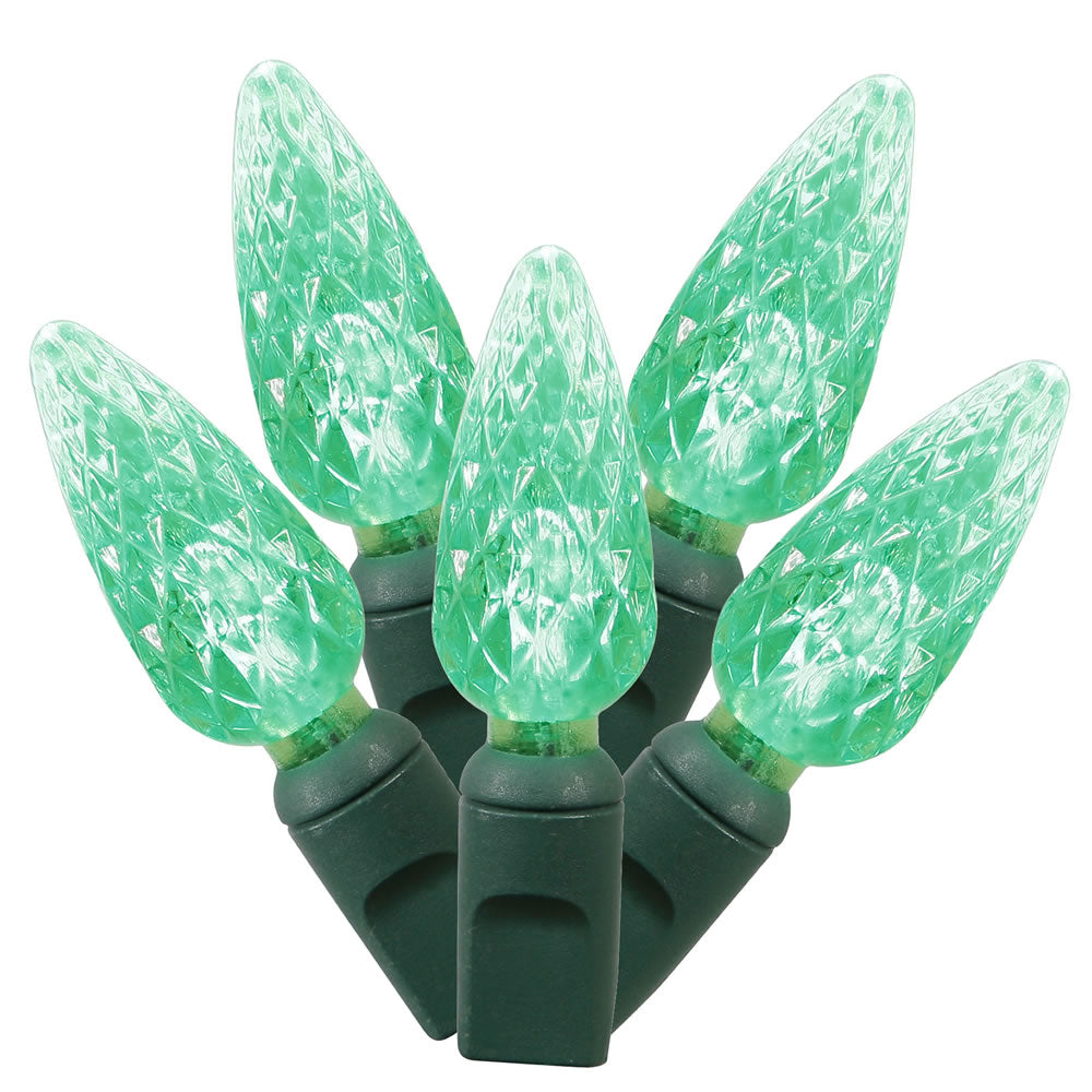 Vickerman 200Lt LED Green/Gw C6 EC Set 6″Sp 100'L - X6G8804