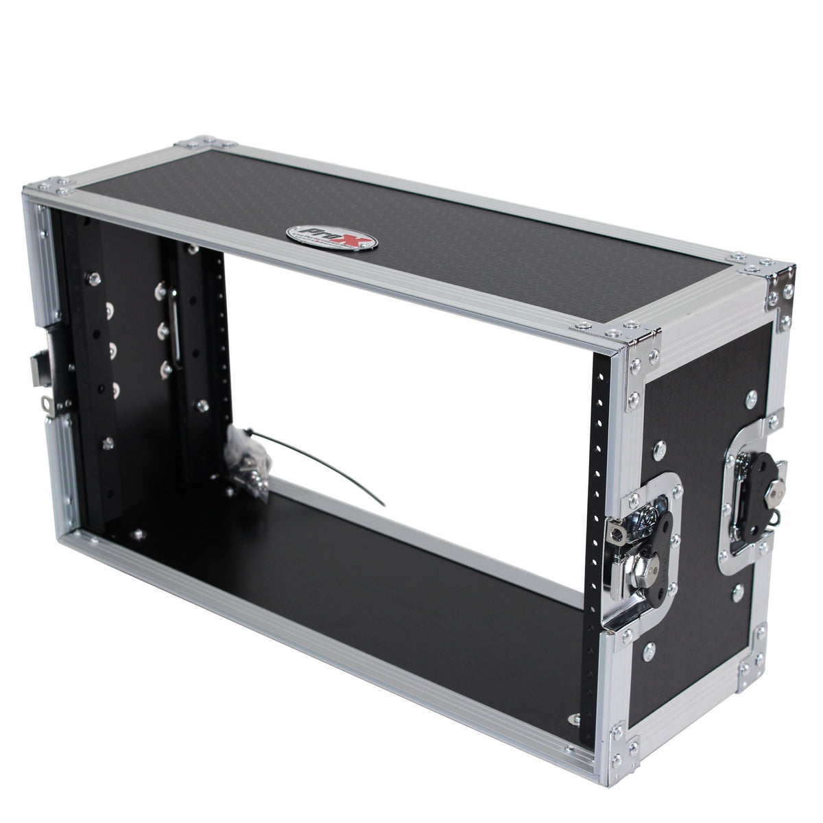 Prox X-6U7D 6U Deluxe Effects Rack 7 In Deep Rail To Rail | W-Handles ...