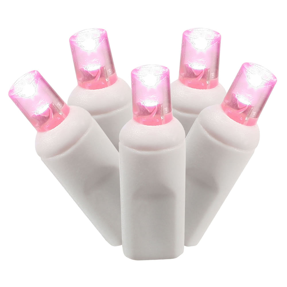 Vickerman 100Lt LED Pink/WW WA EC Set 6″Sp 50'L - X6W6110