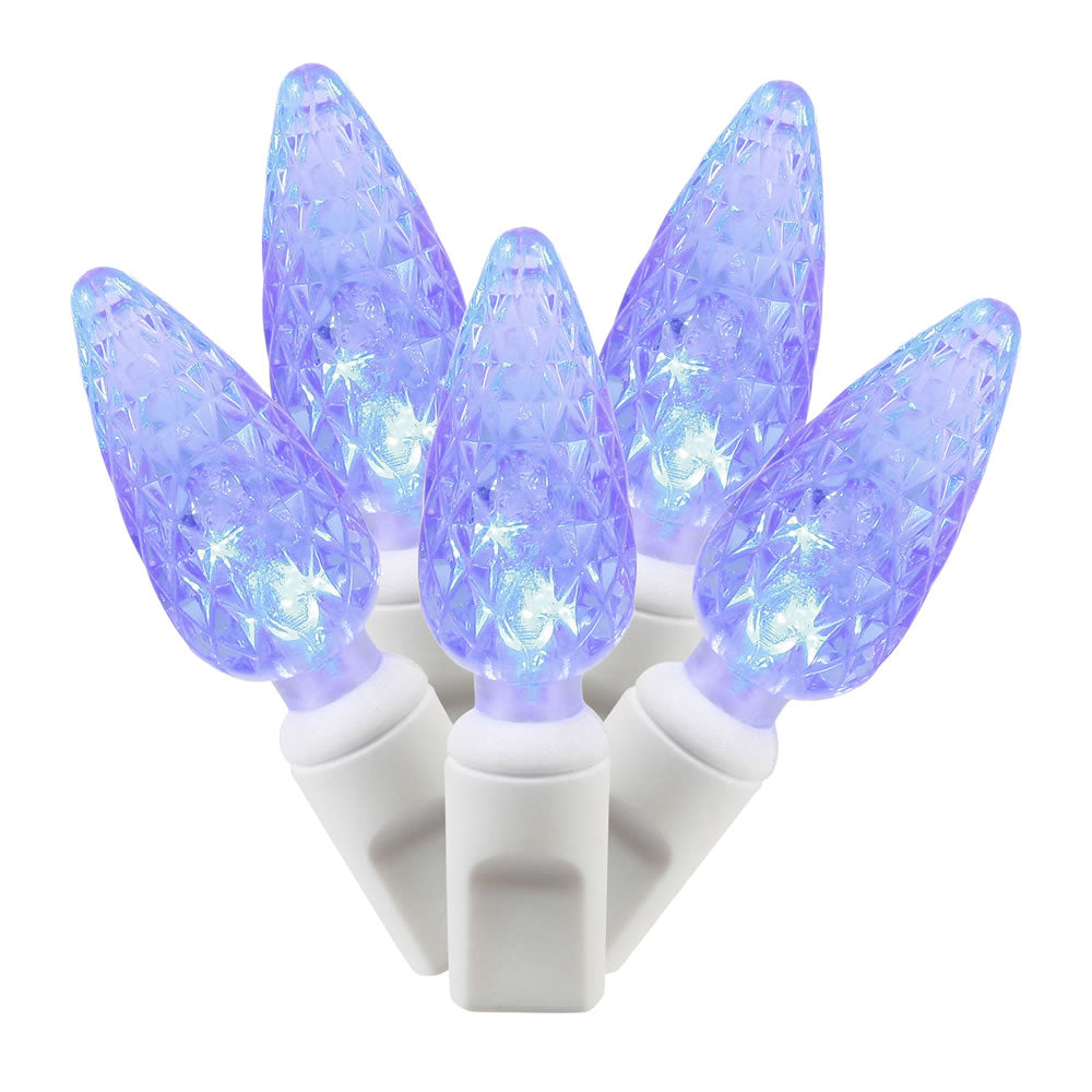 Vickerman 50Lt LED Blue/WW C6 EC Set  25'L - X6W8502