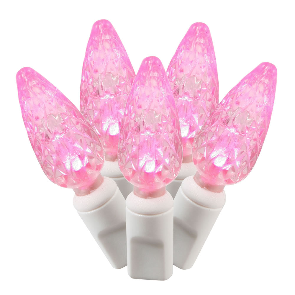Vickerman 50Lt LED Pink/WW C6 EC Set  25'L - X6W8510