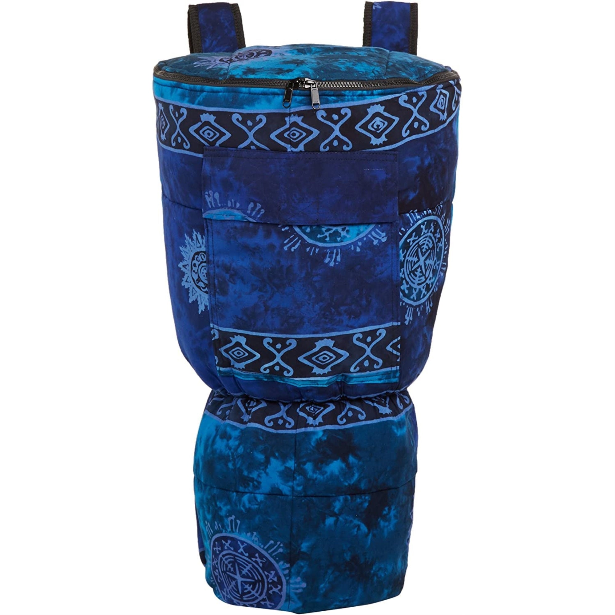 Celestial Blue Djembe Backpack Bag XXL