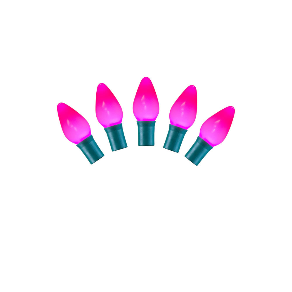 Vickerman 25Lt LED C7 Pink Ceramic Gw 8”Sp 16'L - X8GC760