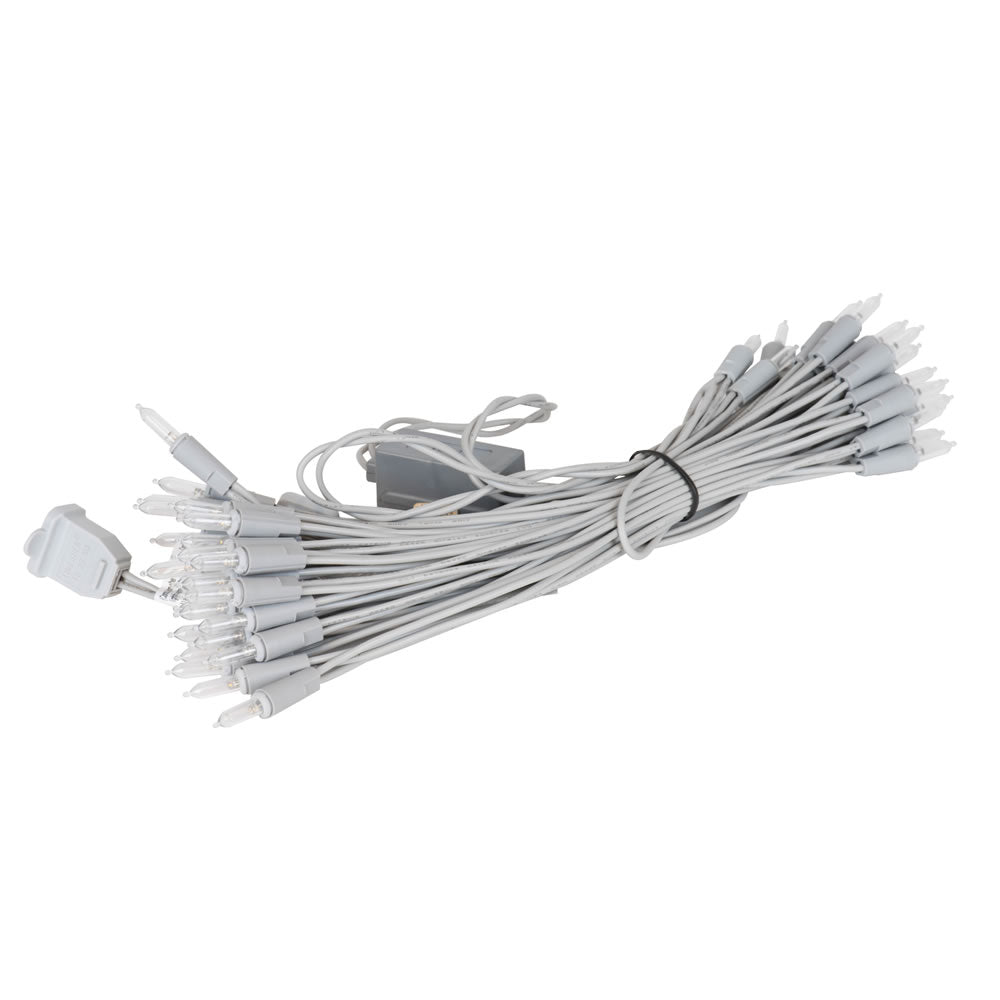 Vickerman 50Lt WmWht Dura-Lit/SLw Ec Set 9” Sp - X9SL501LED