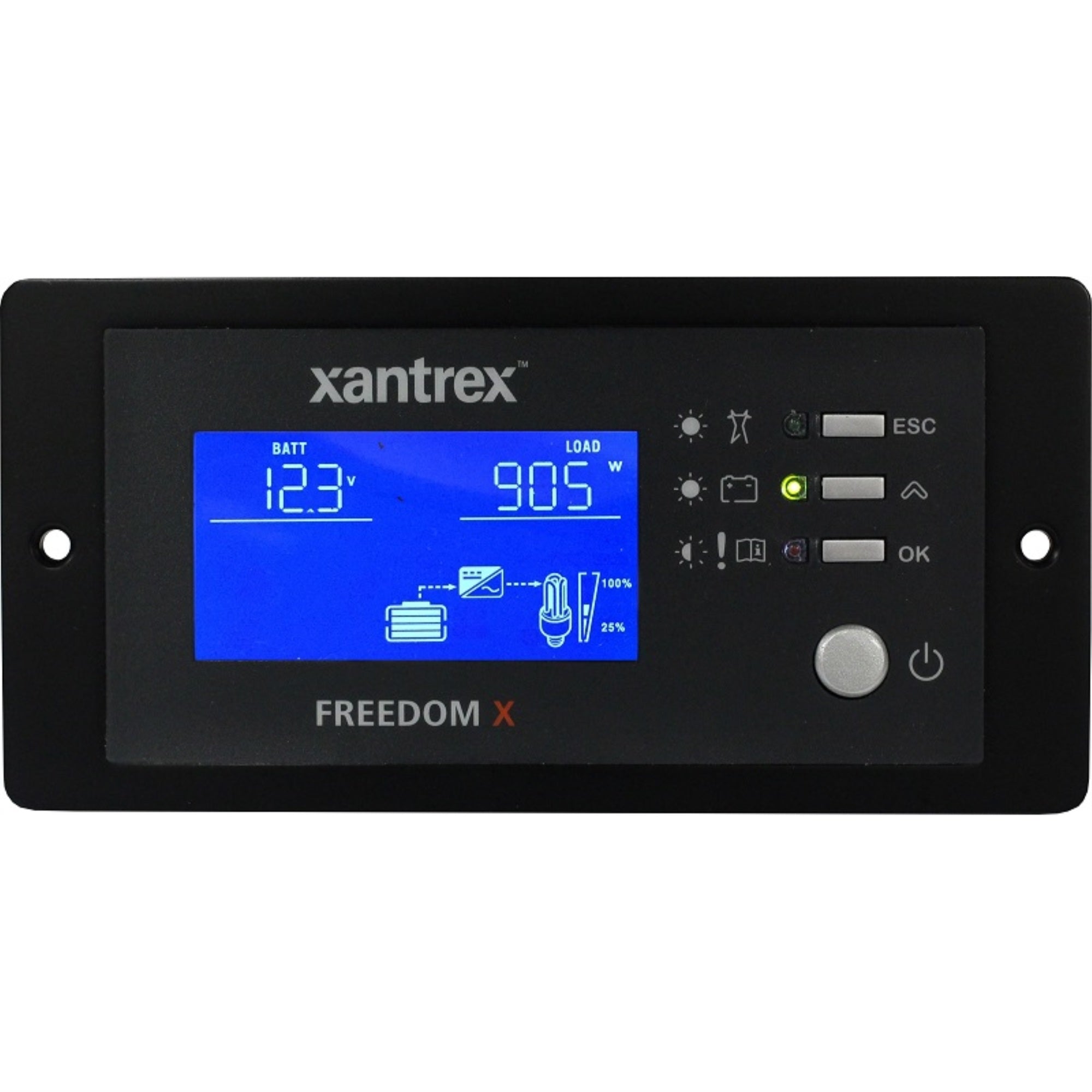 Xantrex 808-0817-01 Remote With 25' Cable For Freedom X And Xc Inverters