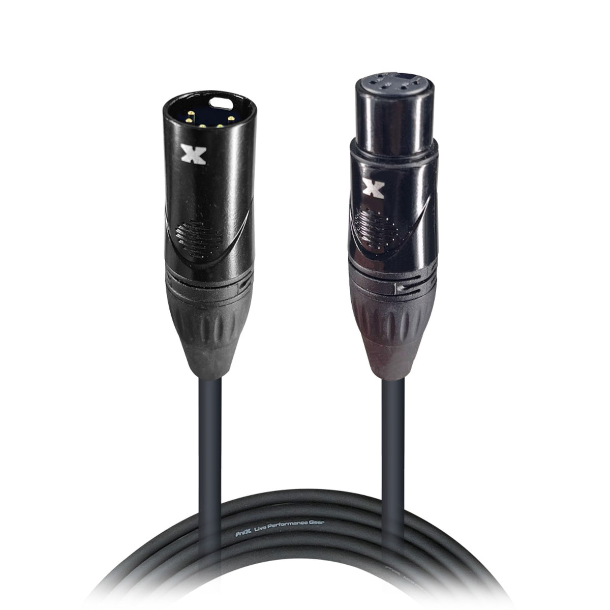 Prox Xc-5Pdmx10 10 Ft. Dmx Xlr5-M To Xlr5-F High Performance Cable
