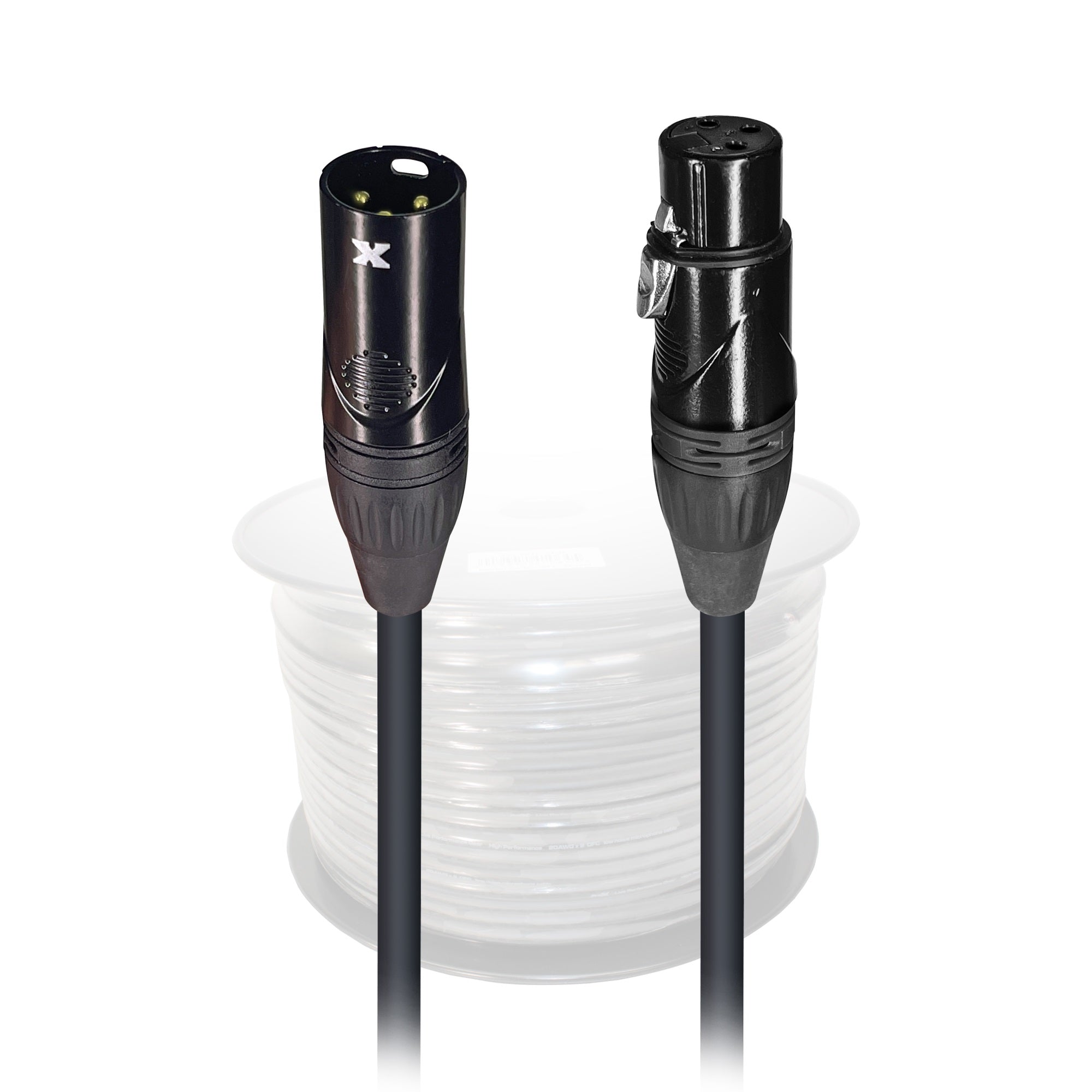 ProX XC-MIC300 300Ft. Balanced Bulk Spool High Performance Microphone Audio Cable