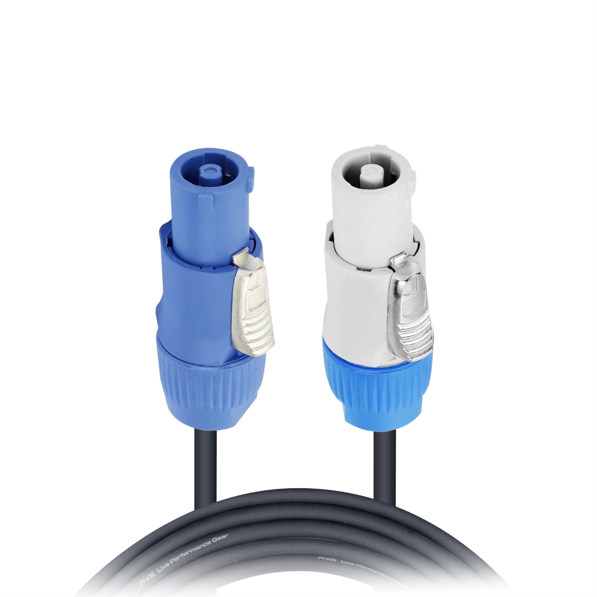 ProX XC-PWC14-03 3 Ft. 14 AWG High Performance Power Cord Blue to Grey for Power Connection Compatible devices