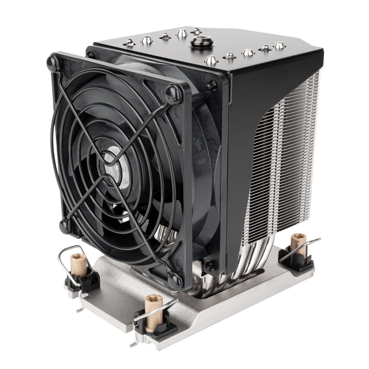 Silverstone Technology Xe04-4189 Black Fan Shroud 4U Server/Workstation Cpu Cooler For Lga 4189, Sst-Xe04-4189B