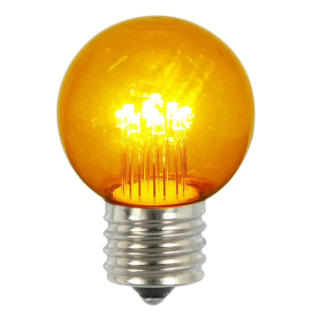 Vickerman G50 LED Gold E26 Glass Bulb 5/Box .9W - XLED2657