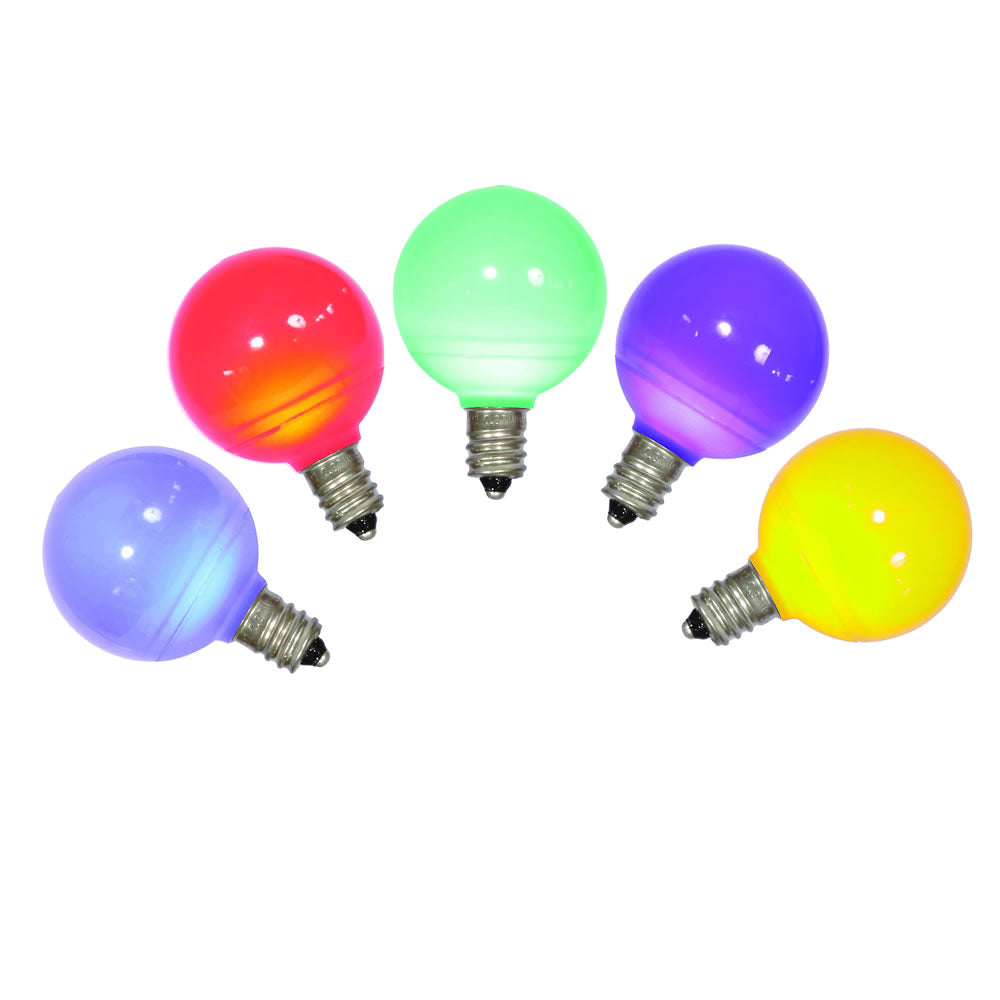 Vickerman G40 Multi Ceramic LED Bulbs 5 Pack - XLED5CG40