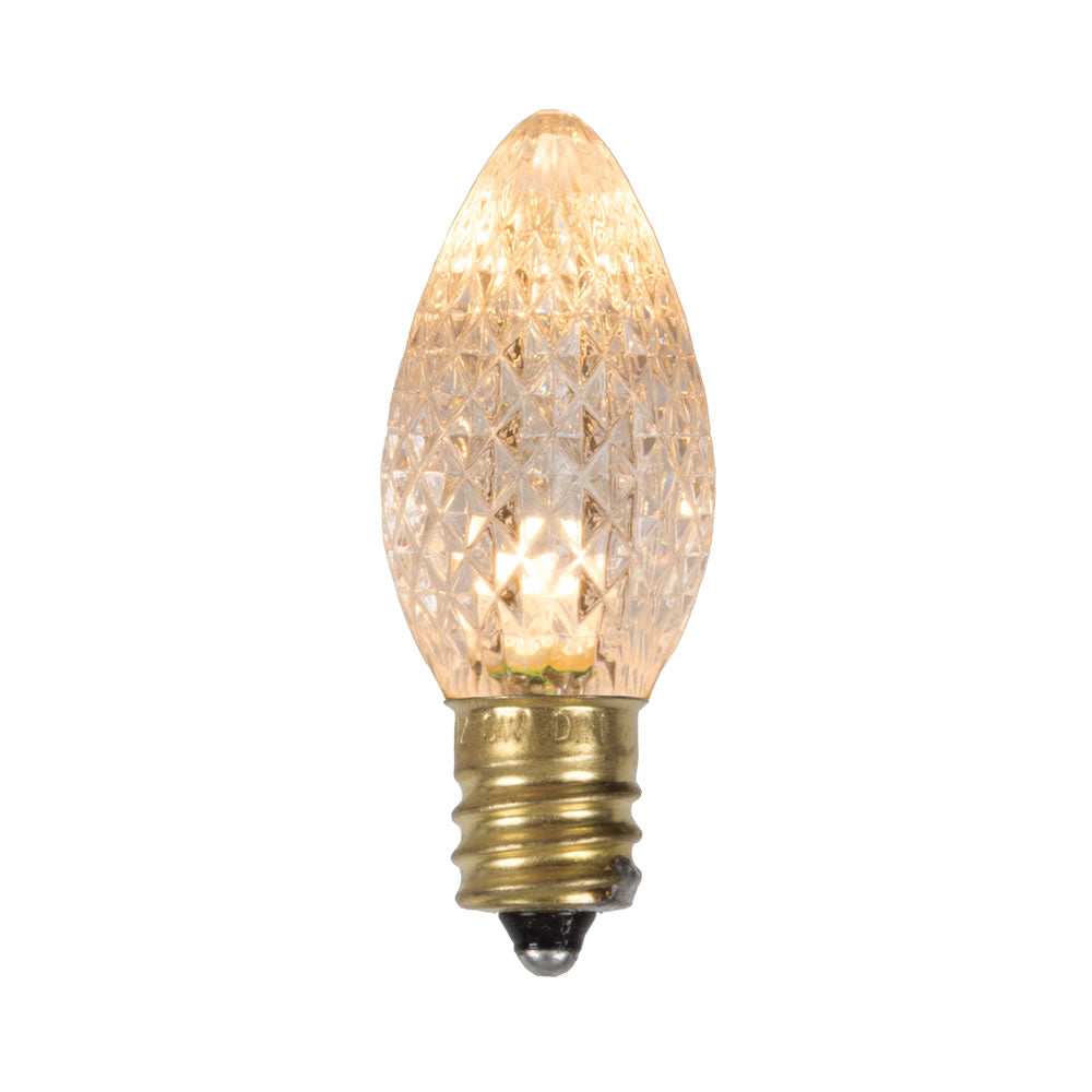 Vickerman C7 Faceted LED Sun Warm Wht Twinkle 25Bx - XLEDC7ST-25