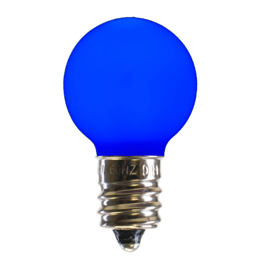 Vickerman G30 Blue Ceramic LEDBulb E12 .96W 25/Box - XLEDCG32-25