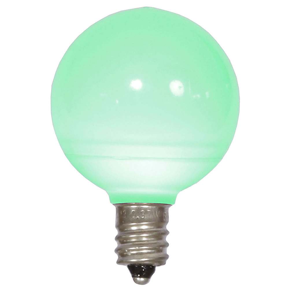 Vickerman G40 Green Ceramic LEDBulb E12 .96W 25/Bx - XLEDCG44-25