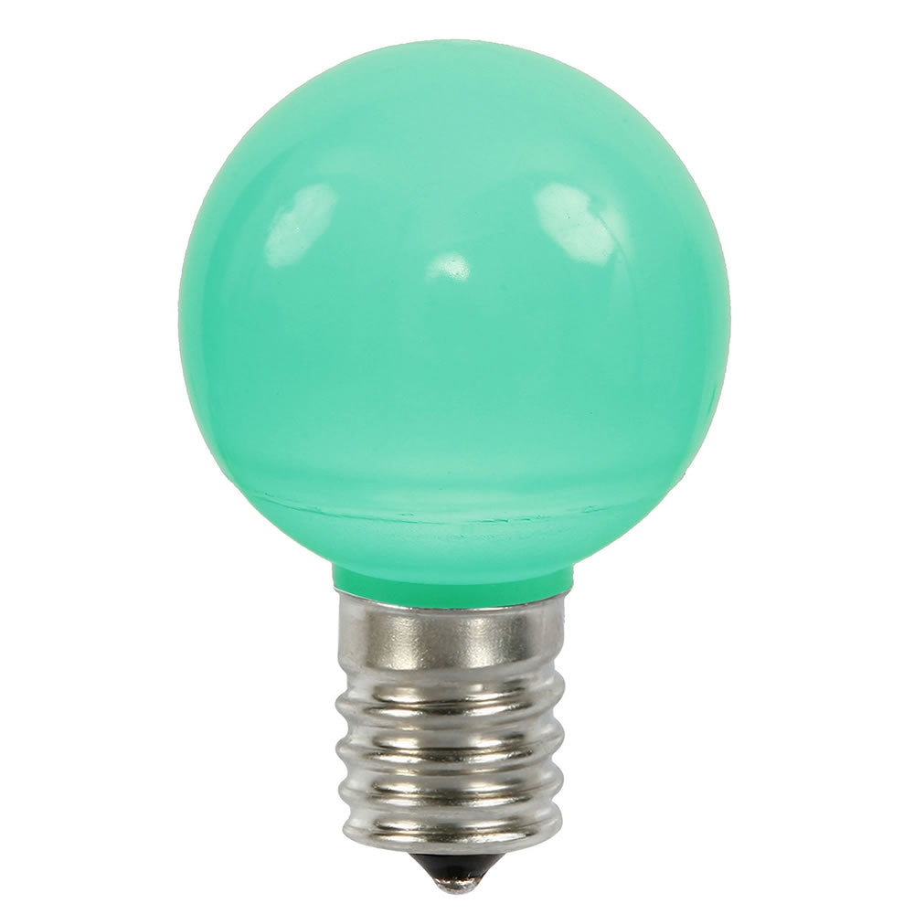 Vickerman G50 Green Ceramic LEDBulb E17 .96W 25/Bx - XLEDCG54-25