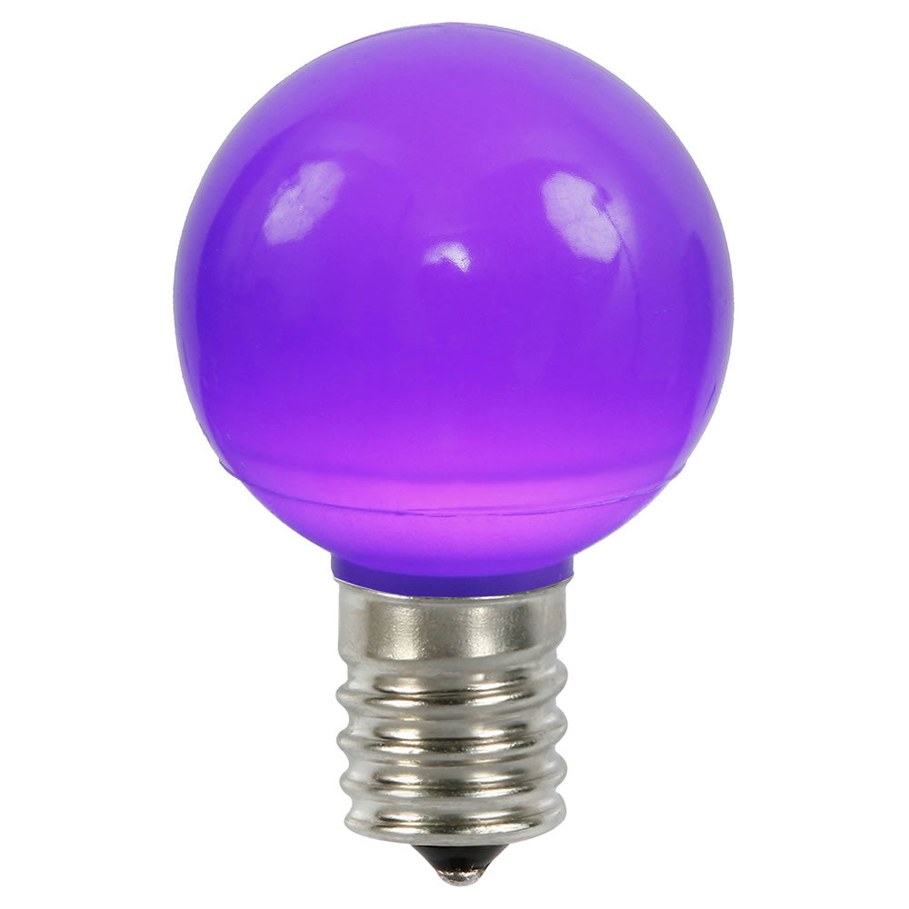 Vickerman G50 Purple Ceramic LEDBulb E17 .96W 25Bx - XLEDCG56-25
