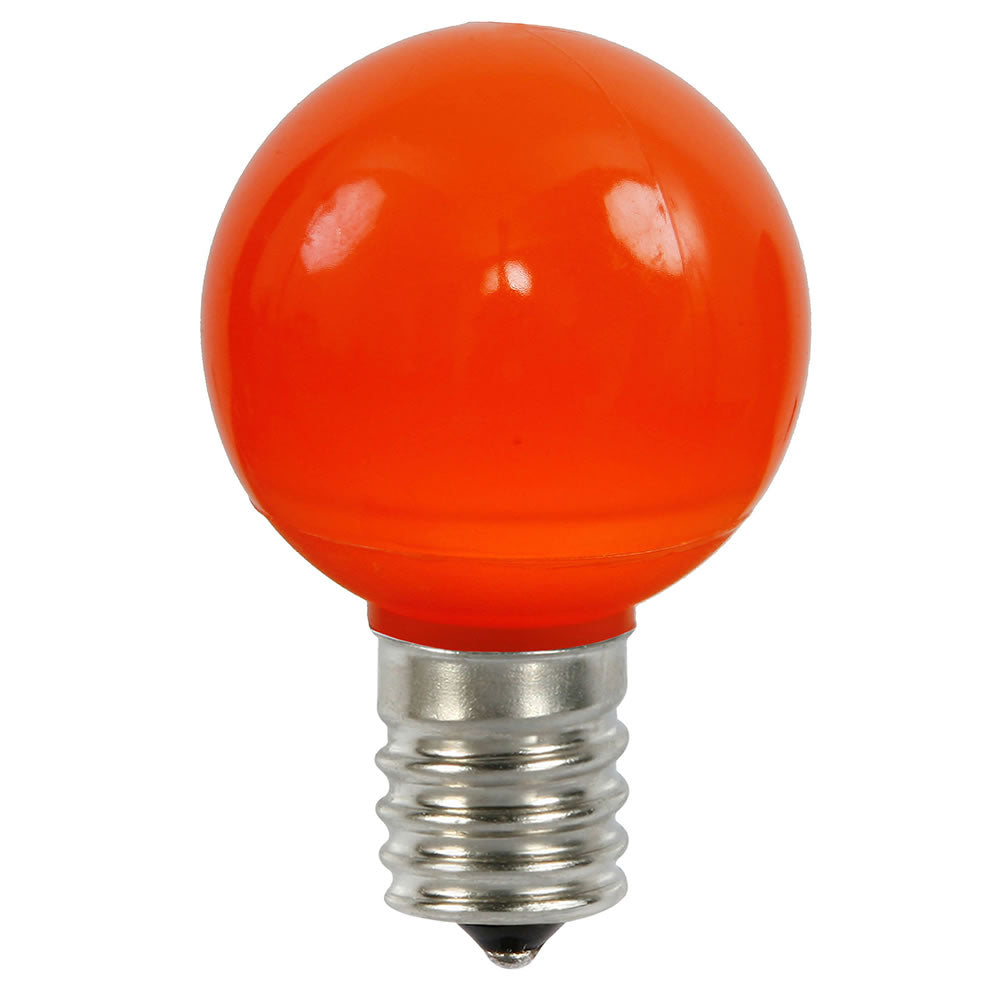 Vickerman G50 Orange Ceramic LEDBulb E17 .96W 25Bx - XLEDCG58-25