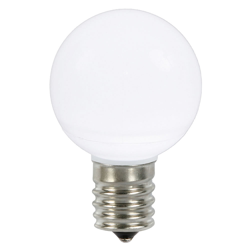 Vickerman G50 Ceramic LED Pure Wht Bulb E17 25/Box - XLEDCG5P-25
