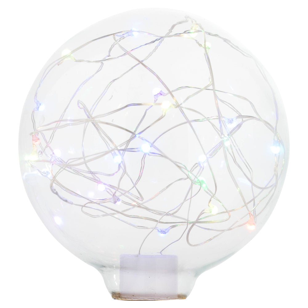 Vickerman 25Lt RGB Clear G95 Fairy Lt Bulb E26 - XLEDG95RGB