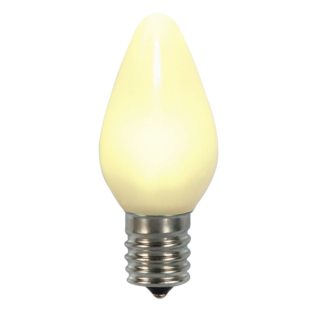 Vickerman C7 Ceramic LED WmWht Twinkle Bulb 25/Box - XLEDSC71T-25
