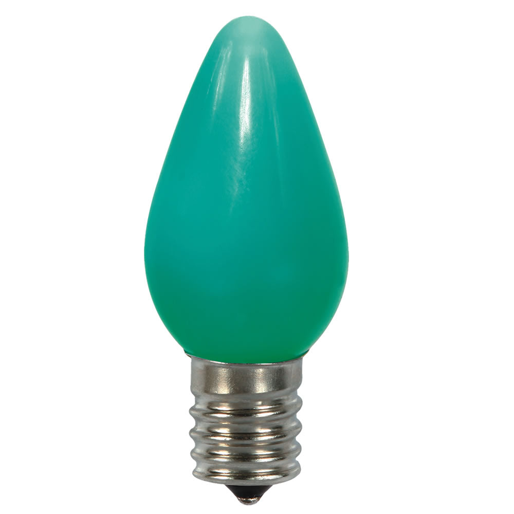 Vickerman C7 Ceramic LED Green Bulb 25/Box - XLEDSC74-25