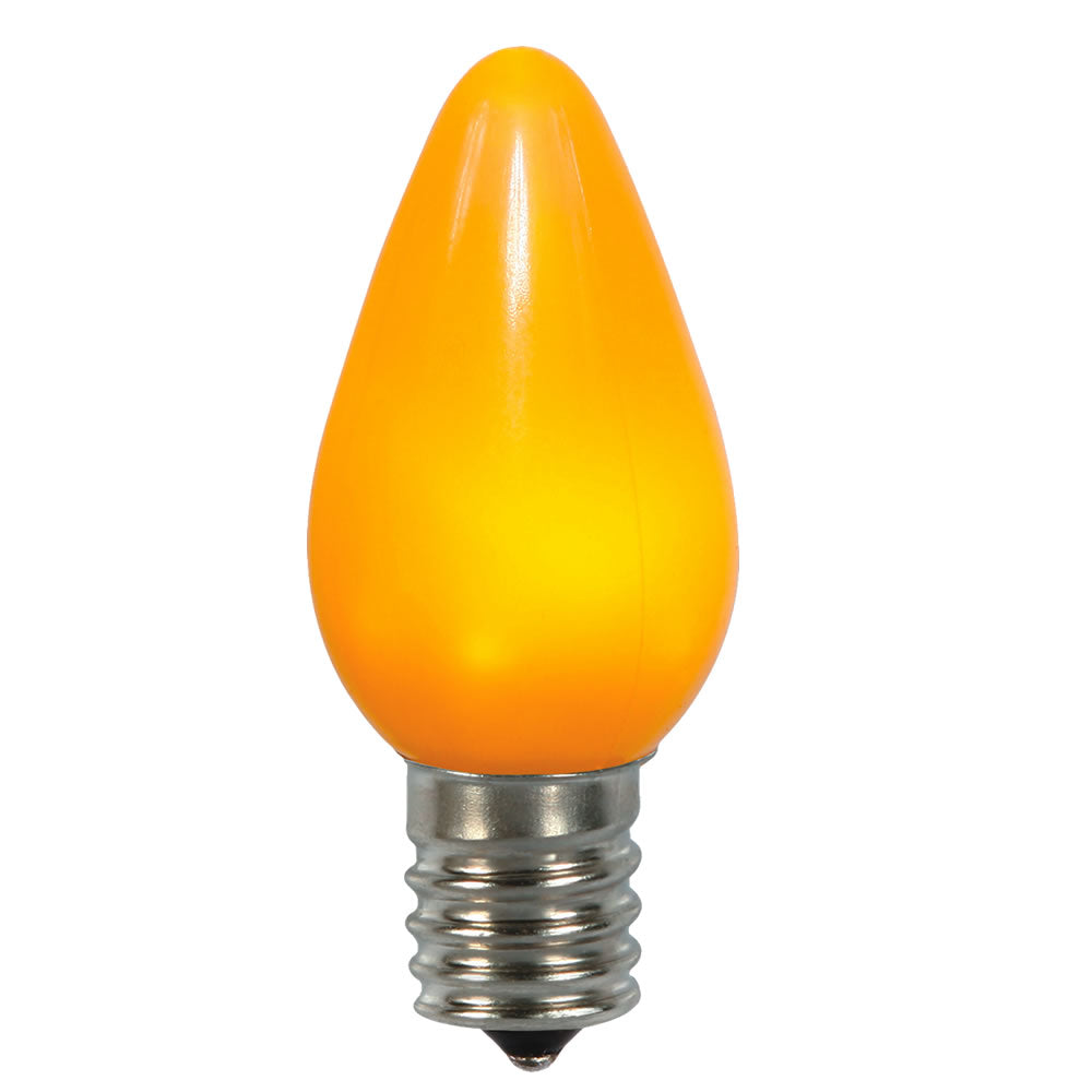 Vickerman C7 Ceramic LED Yellow Bulb 25/Box - XLEDSC77-25