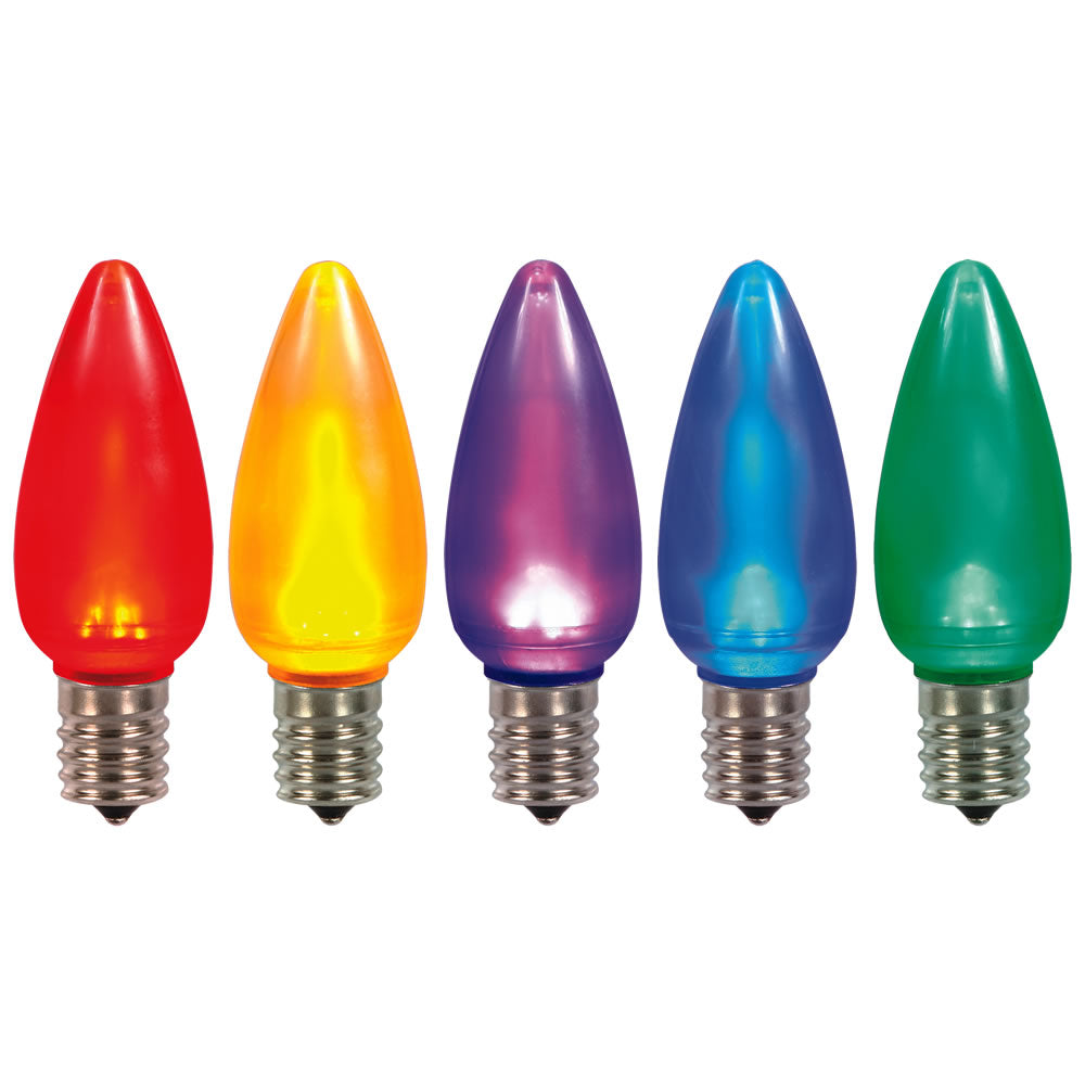 Vickerman C9 Ceramic LED Multi Twinkle Bulb 25/Box - XLEDSC90T-25