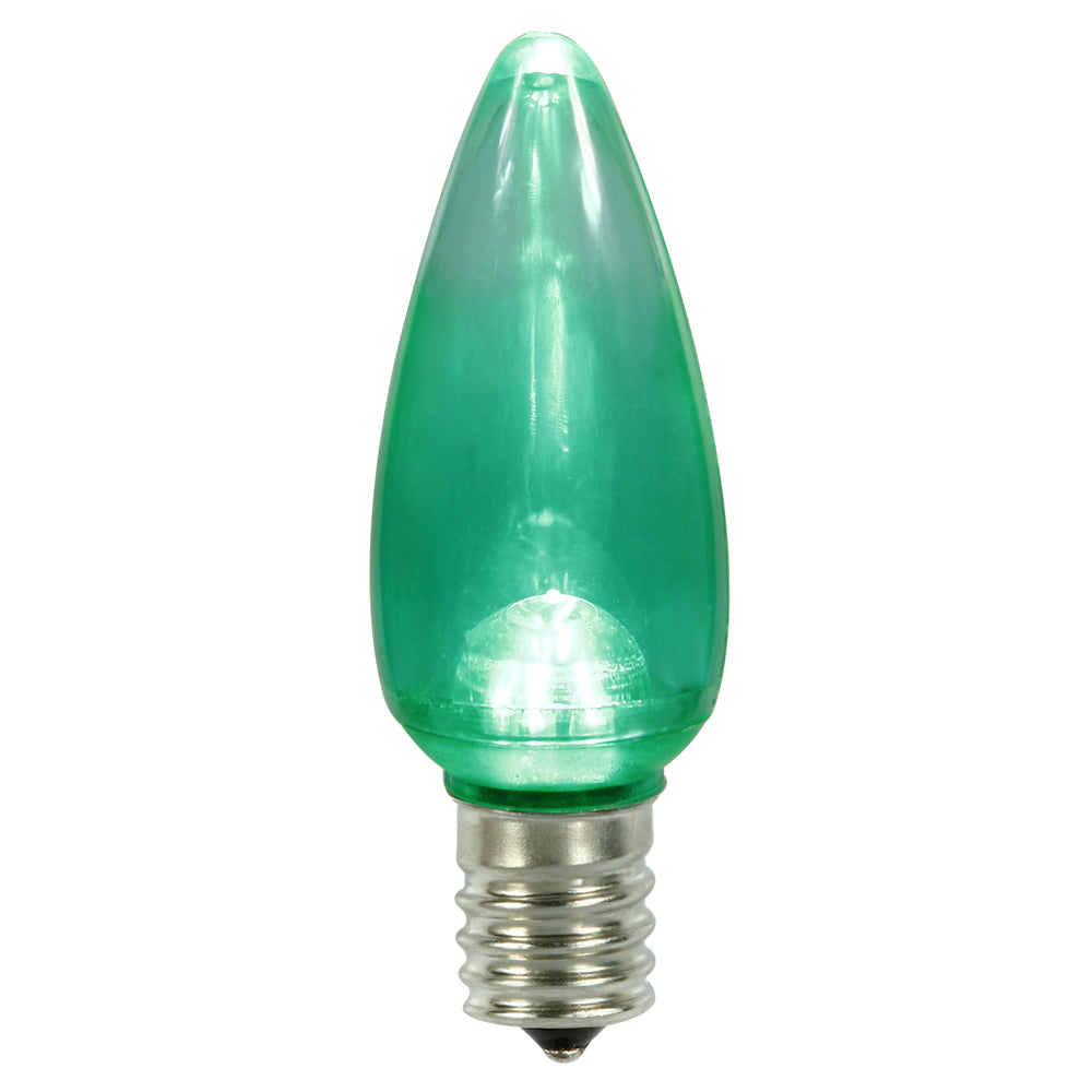 Vickerman C9 Green Twinkle TranspLED Bulb 25//Box - XLEDTC94T-25