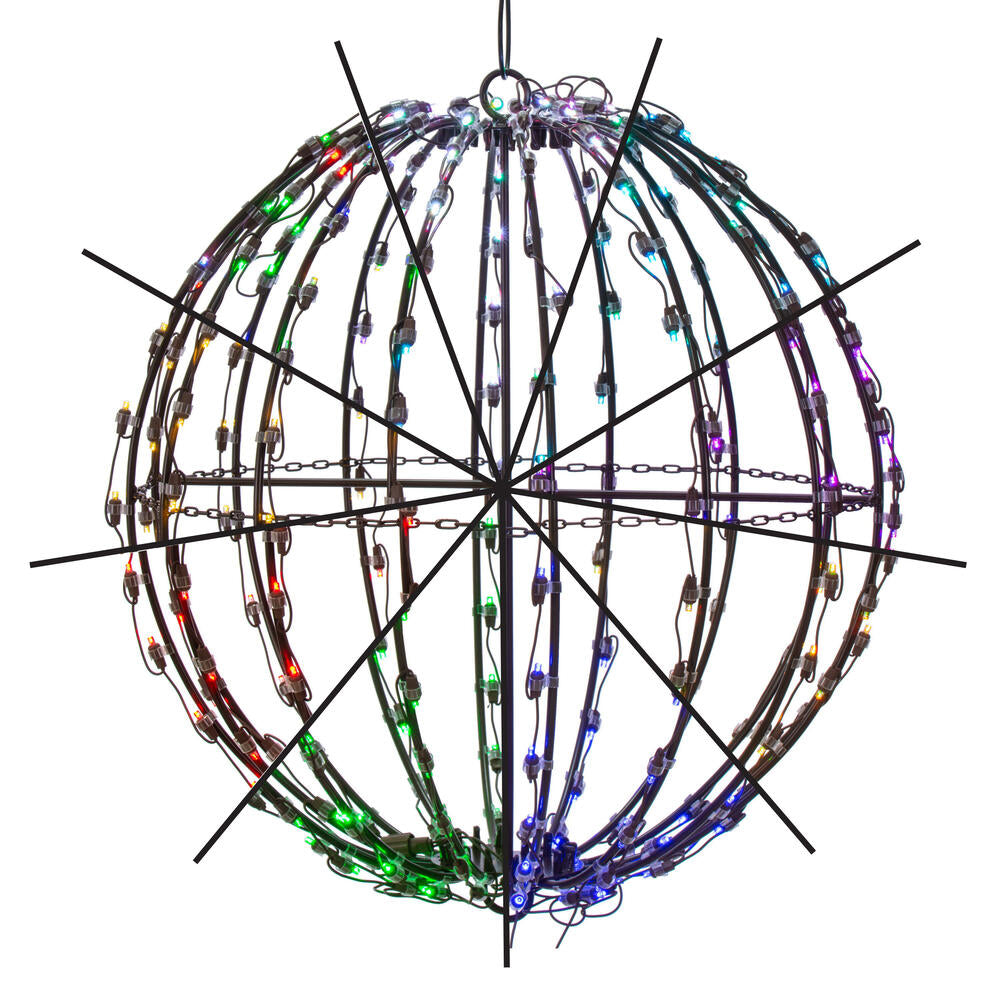 208Lt x 24″ RGBWW 5MM Sphere w/Remote