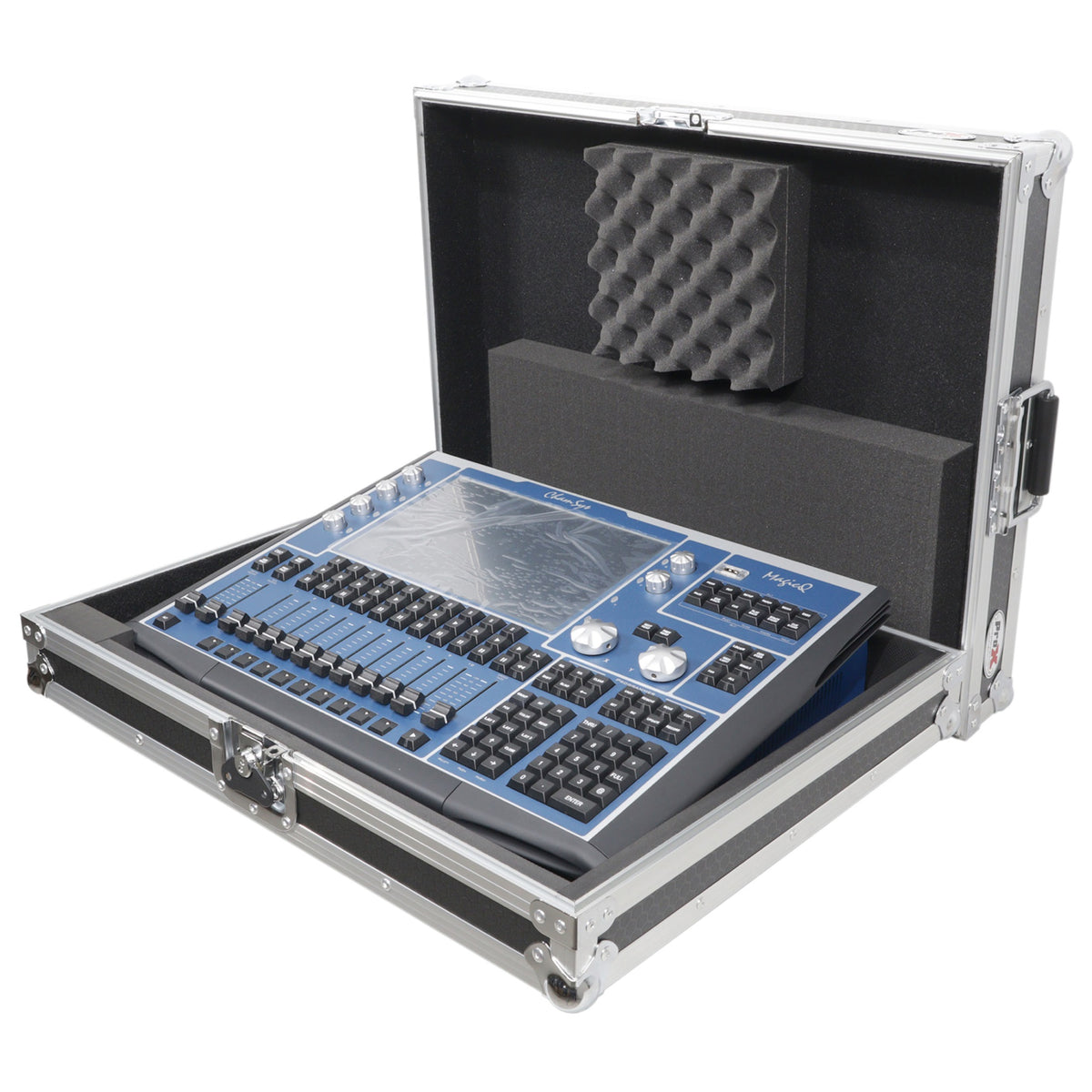 Universal Mixer Road Case With Pluck N Pack Foam   Fits Up To 18X21 Mixers