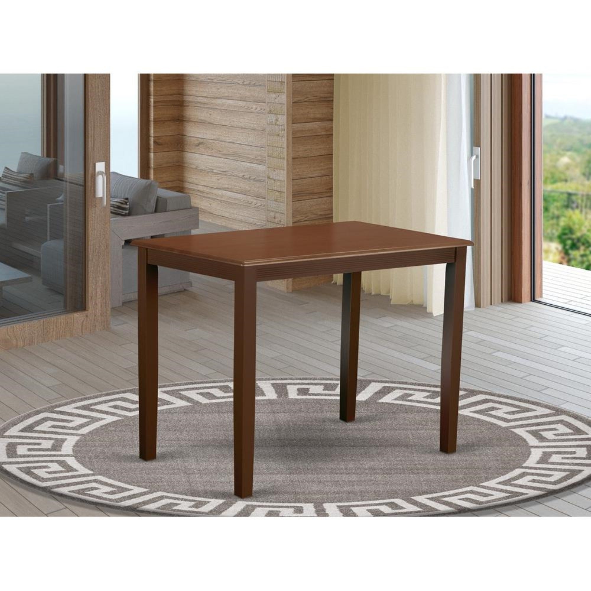 Yarmouth  Counter  Height  Table  Finished  in  Mahogany