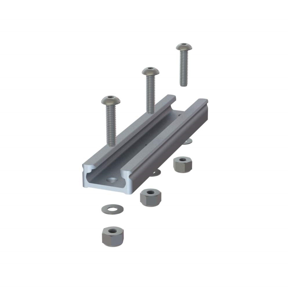 Yakattack Gttl90 Geartrac 4In Top Loading Aluminum Track
