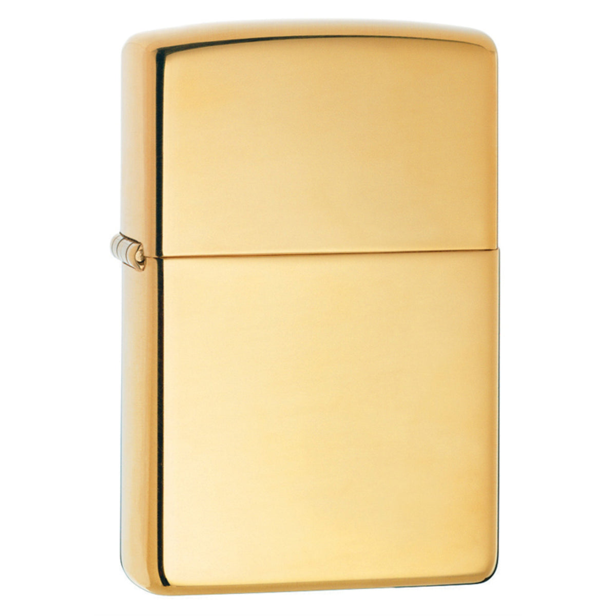 169 - Zippo High Polish Armor Wall Brass