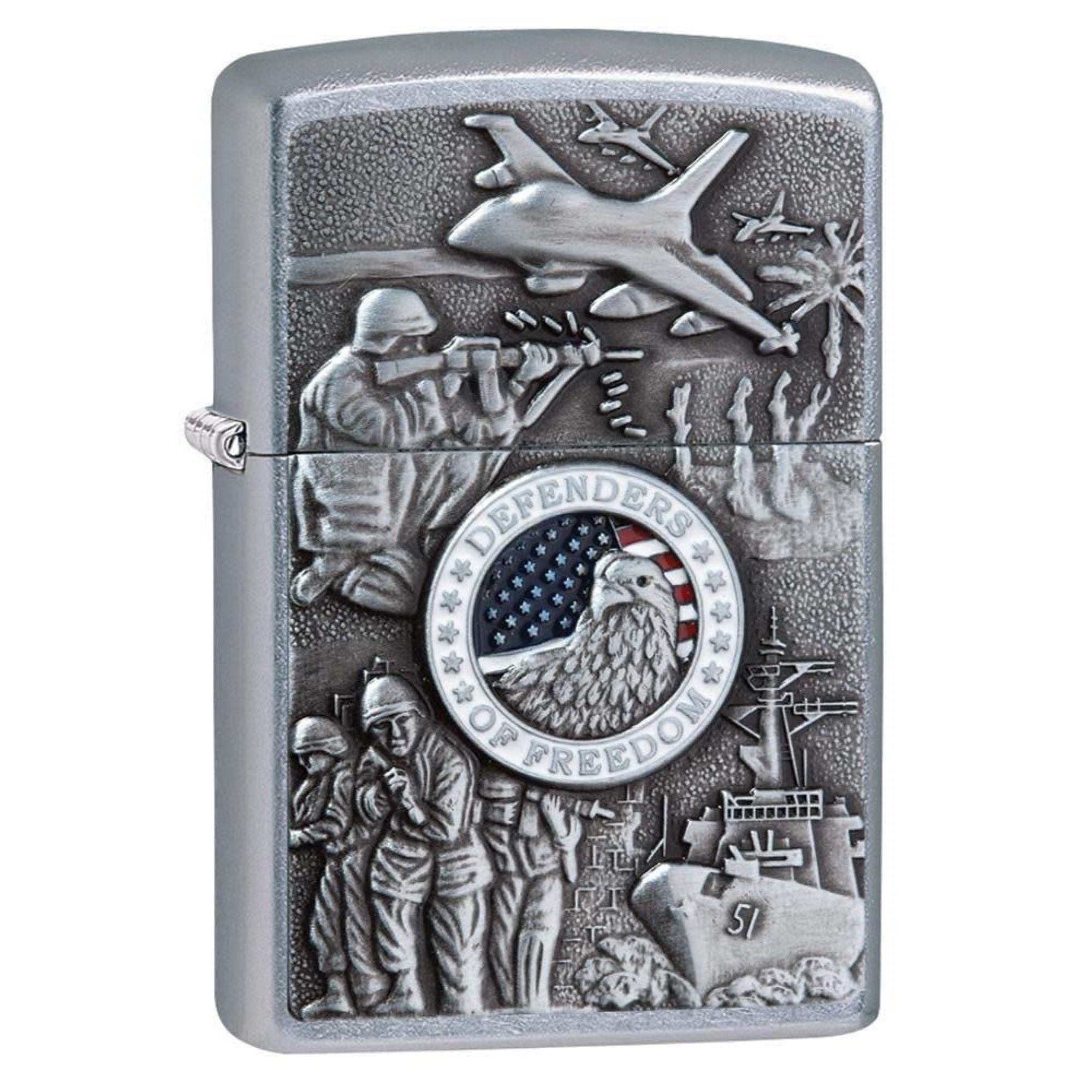 2023 Zippo Joined Forces, Pewter Emblem
