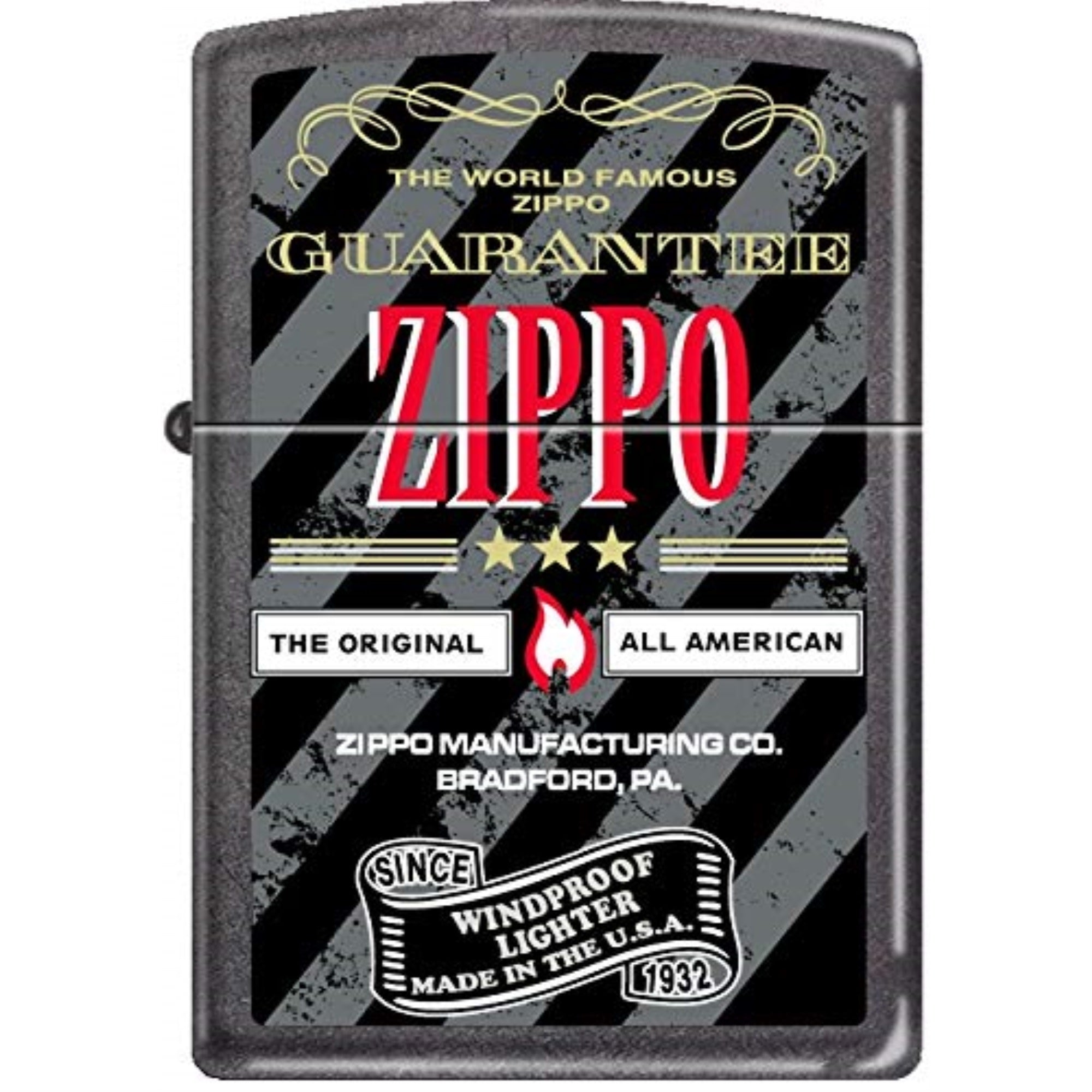 2023 Zippo Custom Guarantee Grey Dusk
